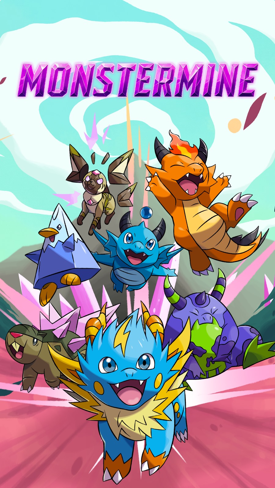 MonsterMine Background Mobile